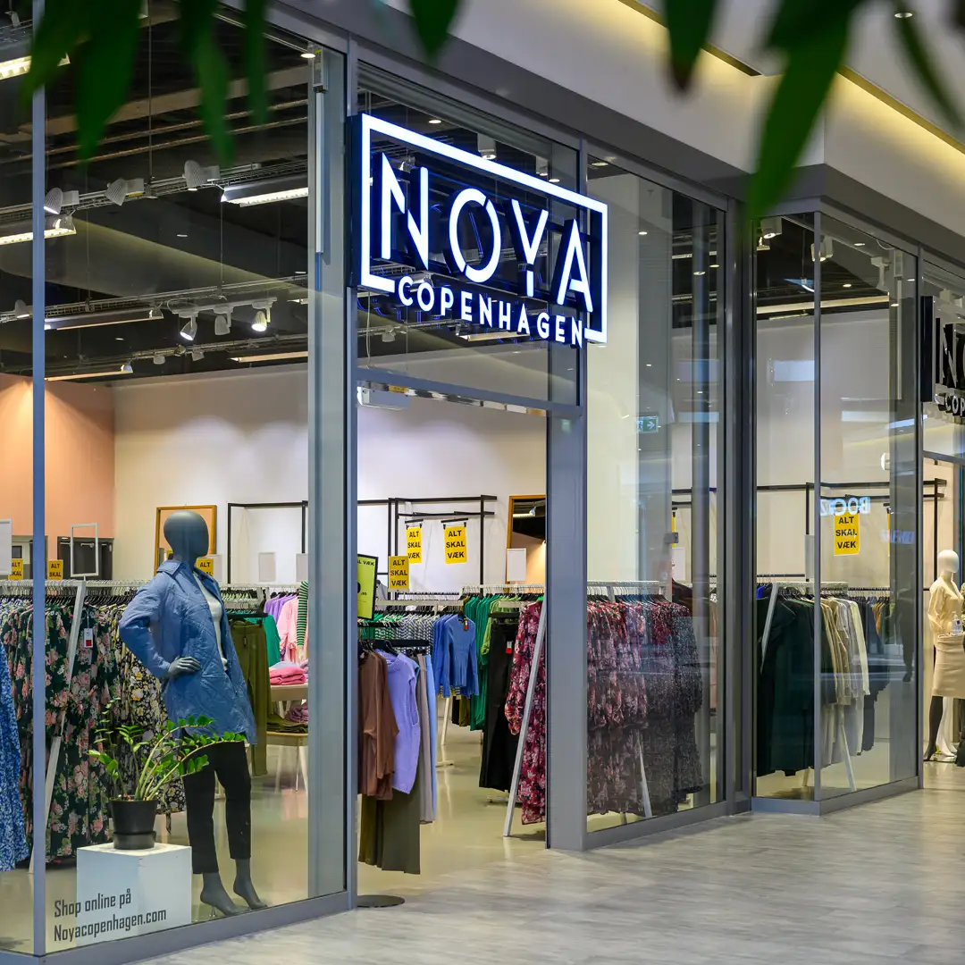 Noya Copenhagen butikken i Taastrup. 